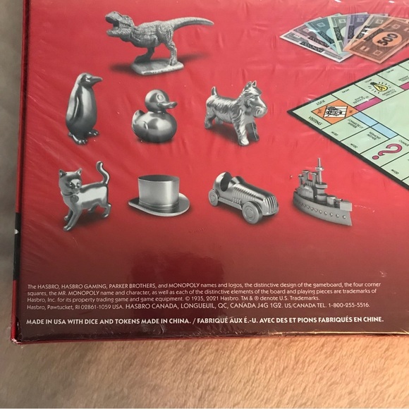 Hasbro Monopoly Classic Board Gam 2017 Hasbro Brand New C1009 - Picture 5 of 13